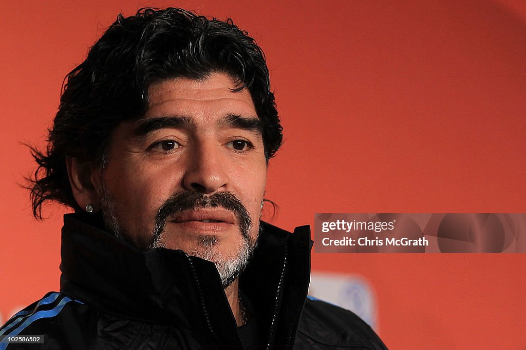 Argentina Training & Press Conference