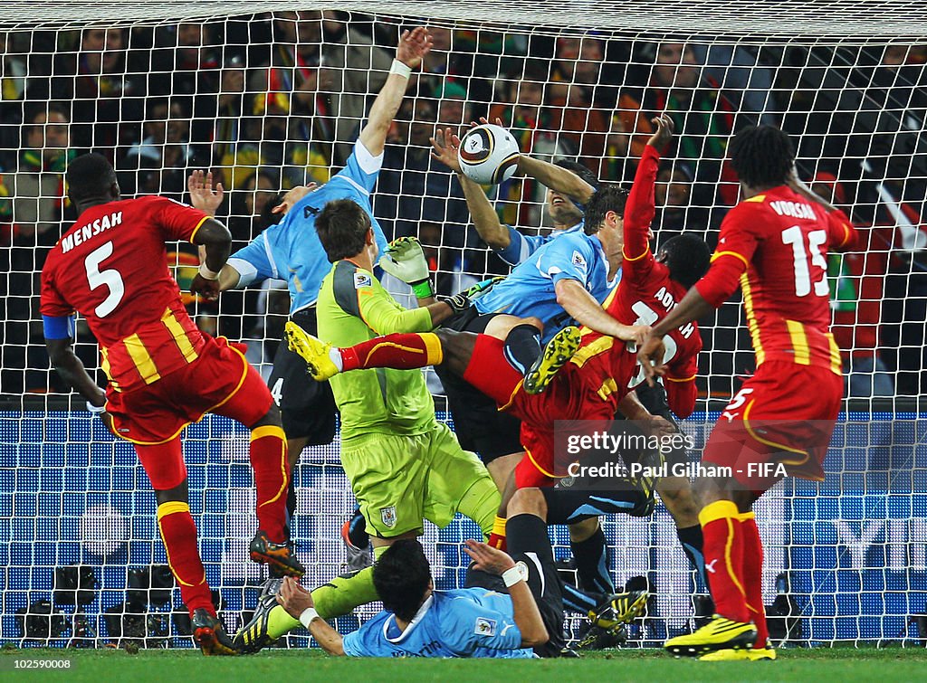 Uruguay v Ghana: 2010 FIFA World Cup - Quarter Finals