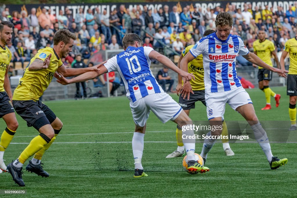 Samuel Rienstra Nils Roseler of VVV Venlo , Ben Rienstra of SC Heerenveen , Sam... News ...
