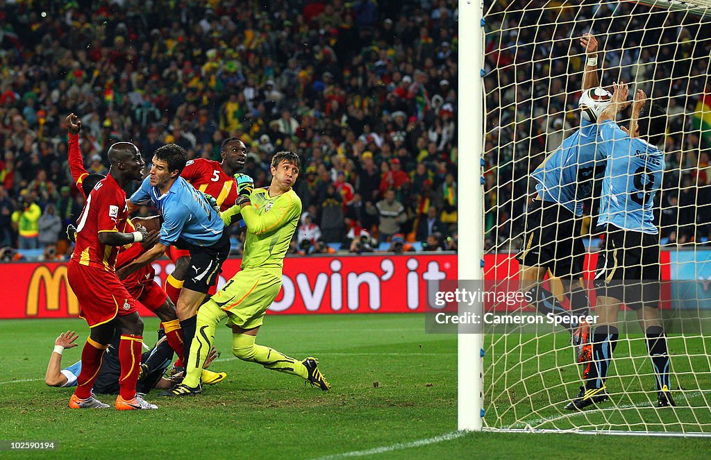 Uruguay v Ghana: 2010 FIFA World Cup - Quarter Finals