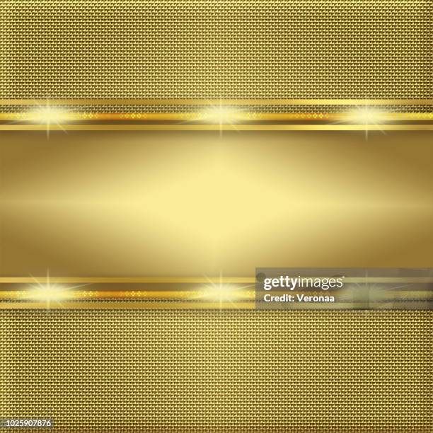 golden design background - foil texture stock illustrations