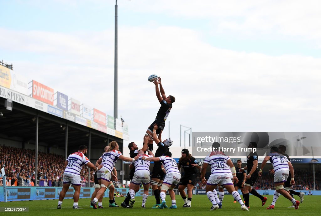 Exeter Chiefs v Leicester Tigers - Gallagher Premiership Rugby