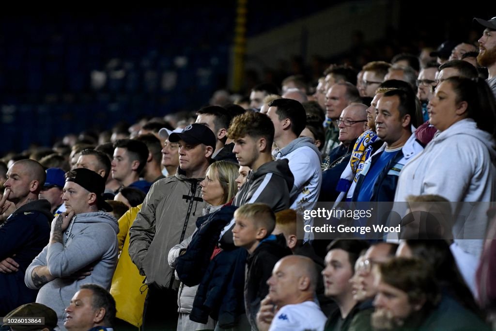 Leeds United v Preston North End - Carabao Cup Second Round