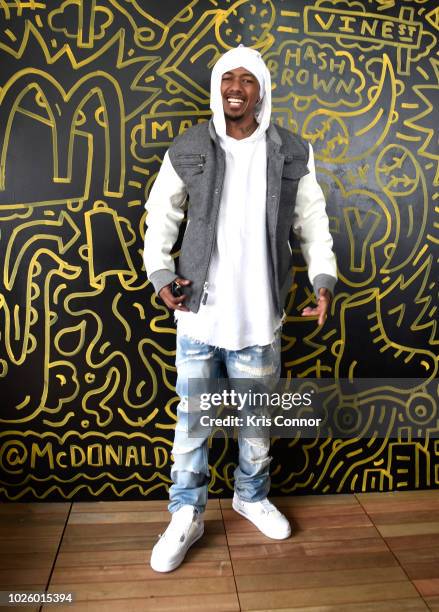 Rapper Nick Cannon attends McDonald's At Made In America Festival on September 1, 2018 in Philadelphia, Pennsylvania.