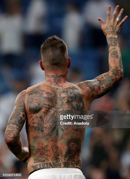 110 Sergio Ramos Tattoo Photos and Premium High Res Pictures - Getty Images
