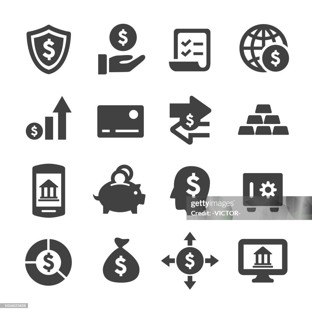 Finance and Banking Icons - Acme Series