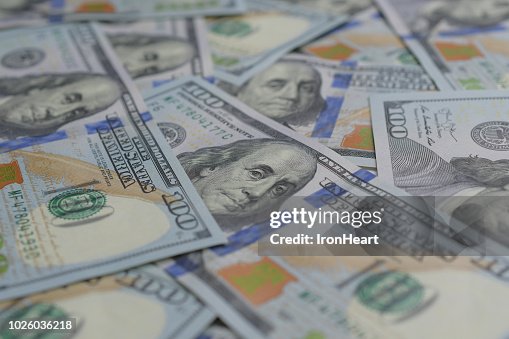 US dollar bank notes US dollar bank notes