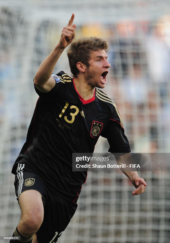 Argentina v Germany: 2010 FIFA World Cup - Quarter Finals