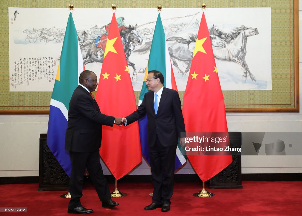 South African President Meets Chinese Premier Li Keqiang