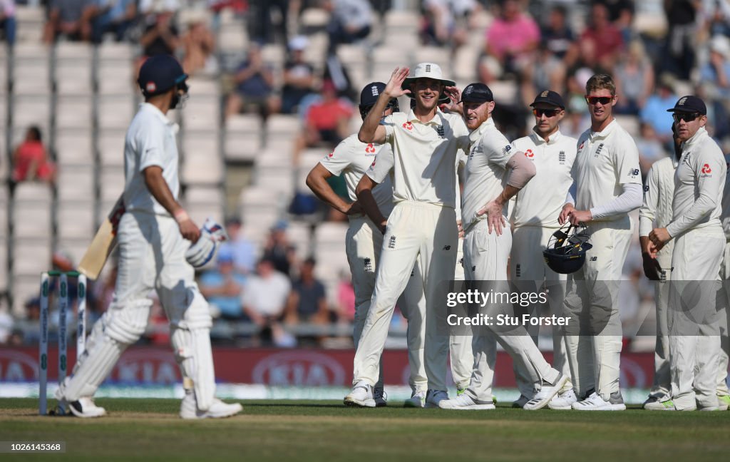 England v India: Specsavers 4th Test - Day Four