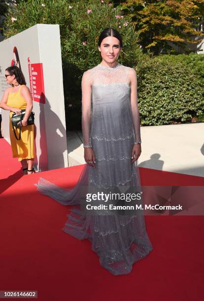 Marianne Rendon of the cast of 'Charlie Says' walks the red carpet ahead of the 'My Brilliant Friend ' screening during the 75th Venice Film Festival...