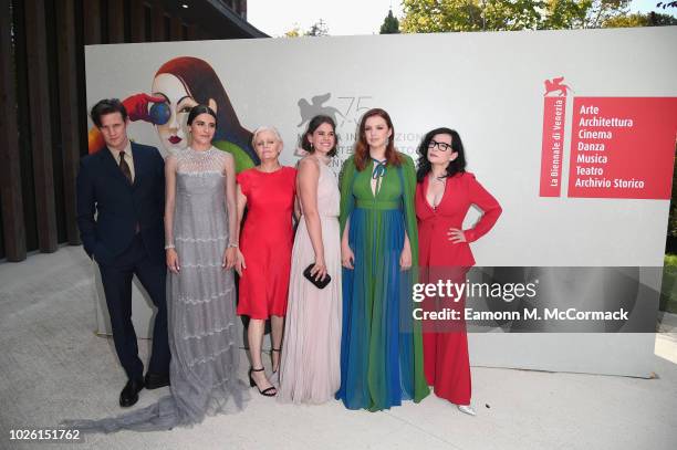 Matt Smith, Marianne Rendon, Mary Harron, Hannah Murray and Sosie Bacon of the cast of 'Charlie Says' walks the red carpet ahead of the 'My Brilliant...