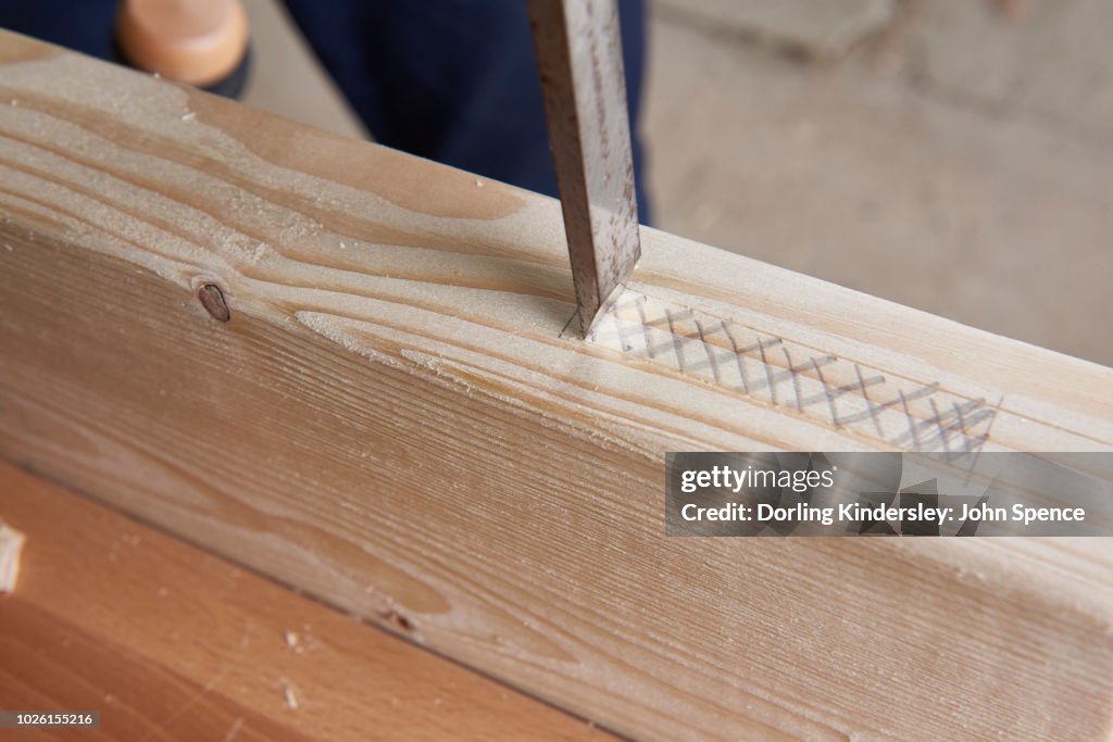 Using A Chisel High-Res Stock Photo - Getty Images
