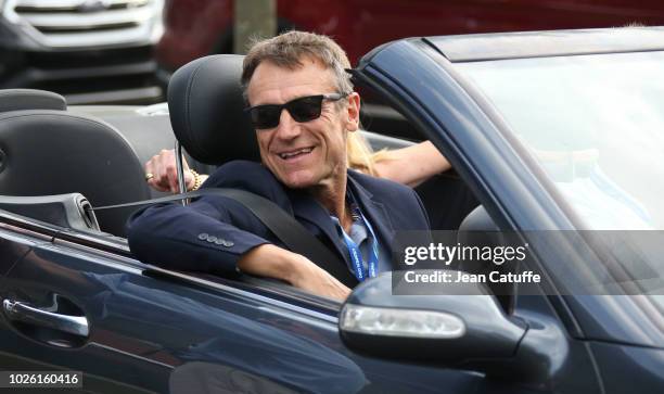 Mats Wilander attends day 6 of the 2018 tennis US Open on Arthur Ashe stadium at the USTA Billie Jean King National Tennis Center on September 1,...