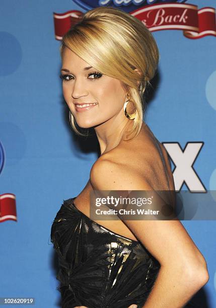 Carrie Underwood attends Idol Gives Back at Pasadena Civic Center on April 21, 2010 in Pasadena, California.