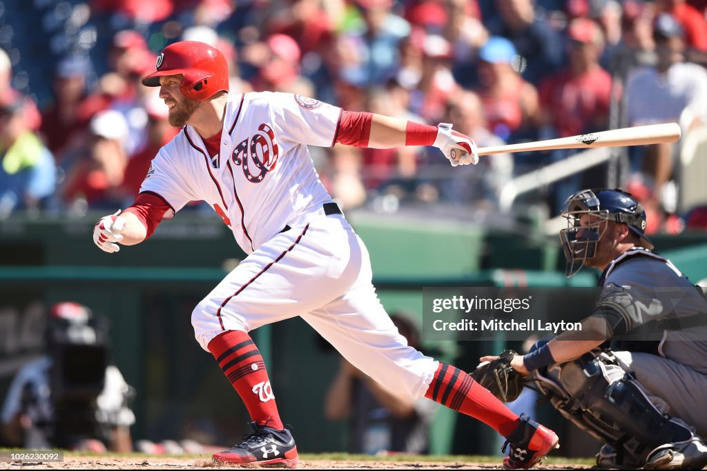 Milwaukee Brewers v Washington Nationals