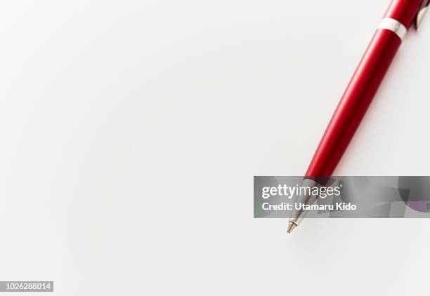 writing instrument. - caneta esferográfica imagens e fotografias de stock