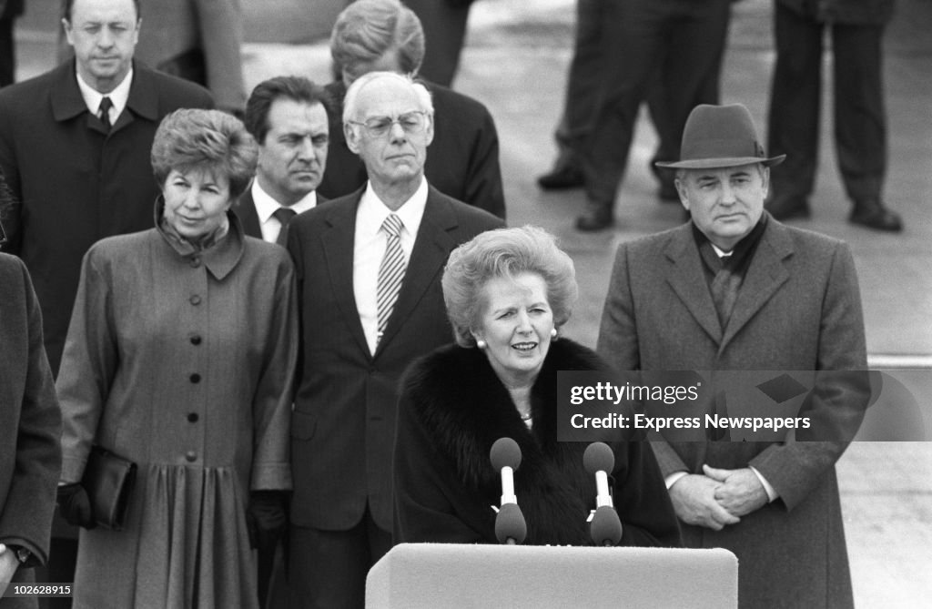 Thatcher And Gorbachev