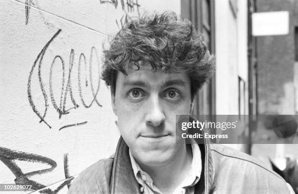 Welsh comedian and television presenter Griff Rhys Jones on March 16, 1989.