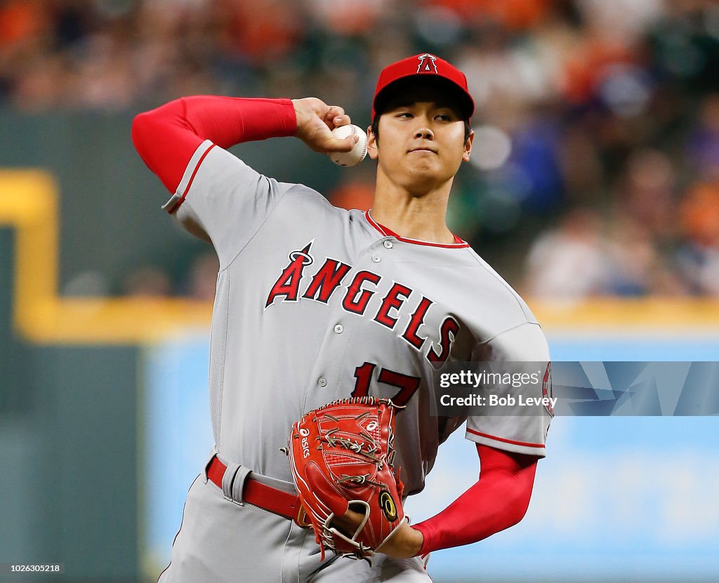 Los Angeles Angels of Anaheim v Houston Astros