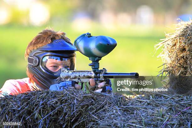 male paintball - paintball stock pictures, royalty-free photos & images