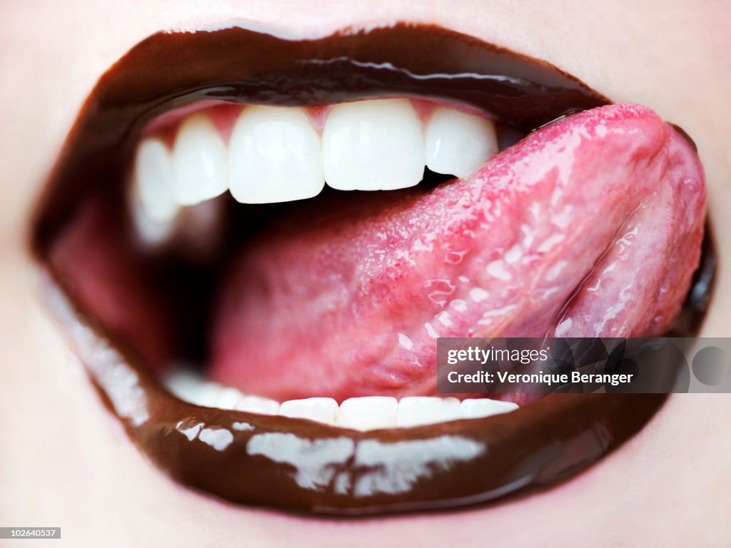 Chocolate mouth