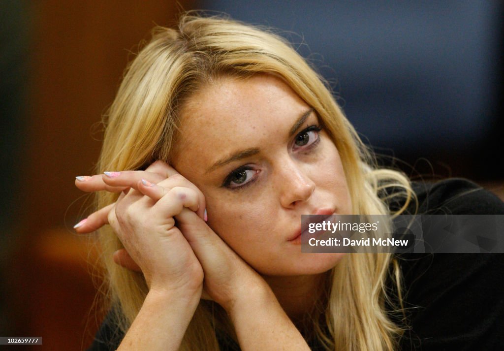 Lindsay Lohan Probation Hearing