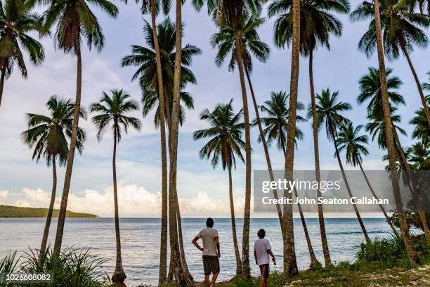 the philippines, coastline of mindanao island - davao city stock pictures, royalty-free photos & images