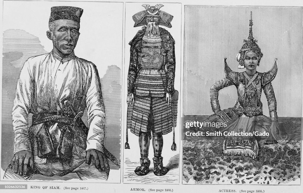 Mongkut And East Asian Costumes