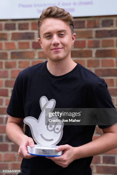 Roman Kemp visits The Bike Project on September 4, 2018 in London, England. 'The Bike Project' is one of 49 finalists through to the public voting...