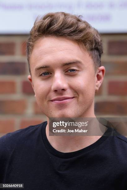 Roman Kemp visits The Bike Project on September 4, 2018 in London, England. 'The Bike Project' is one of 49 finalists through to the public voting...