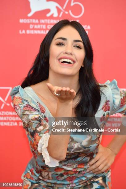 Actress Lali Esposito attends 'Acusada ' photocall during the 75th Venice Film Festival at Sala Casino on September 4, 2018 in Venice, Italy.