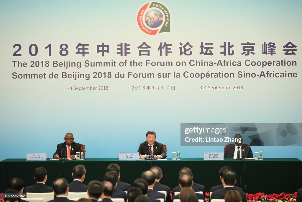 2018 Beijing Summit Of The Forum On China-Africa Cooperation - Joint Press Conference