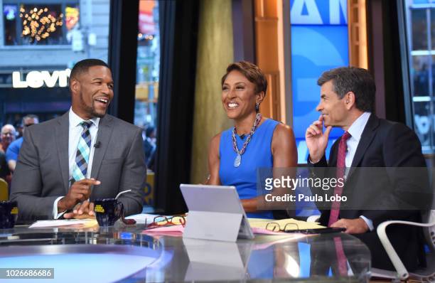 Show coverage of "Good Morning America," on Tuesday, September 4, 2018 airing on the Walt Disney Television via Getty Images Television Network....