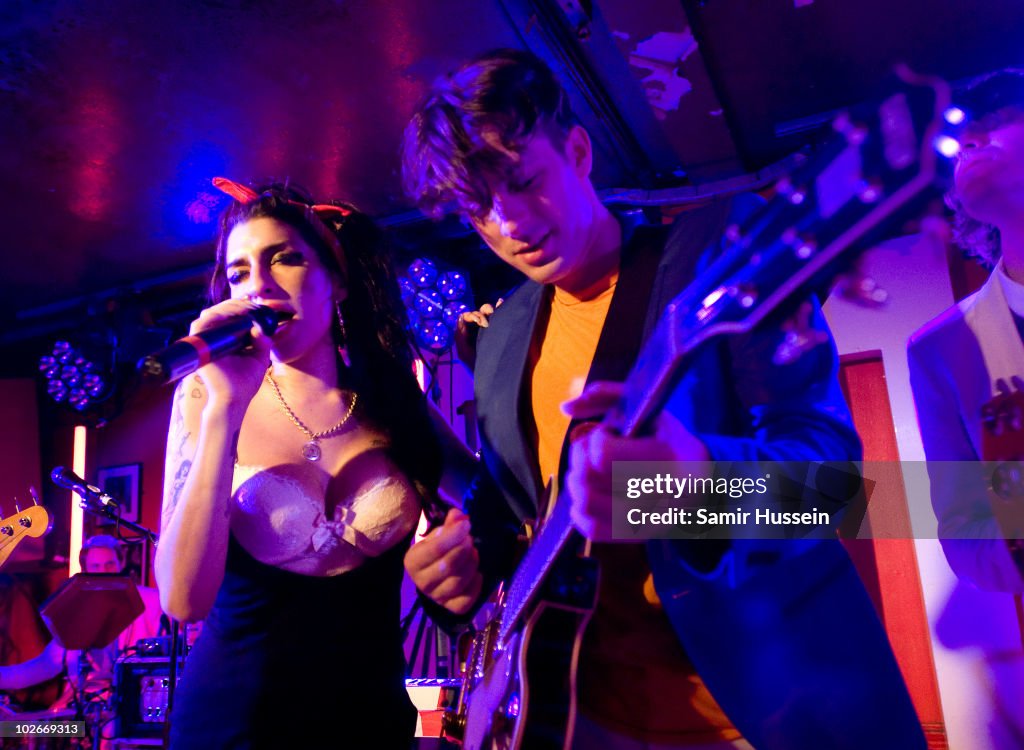 Mark Ronson Performs At The 100 Club