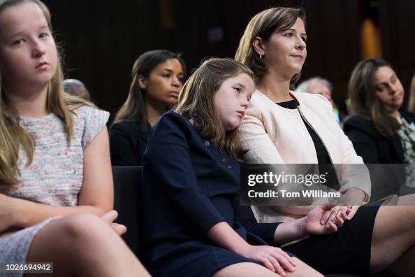Family members of Supreme Court nominee Brett Kavanaugh, including