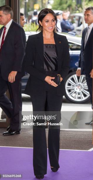 Meghan, Duchess of Sussex attends the WellChild awards at Royal Lancaster Hotel on September 4, 2018 in London, England. The Duke of Susssex has been...