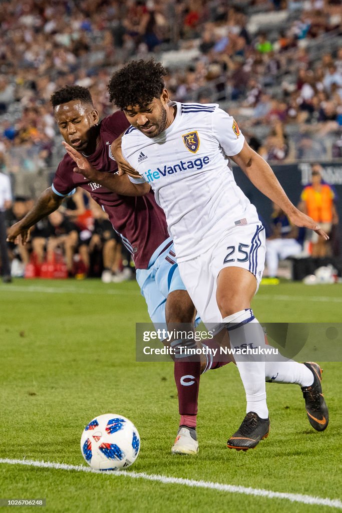 Real Salt Lake v the Colorado Rapids