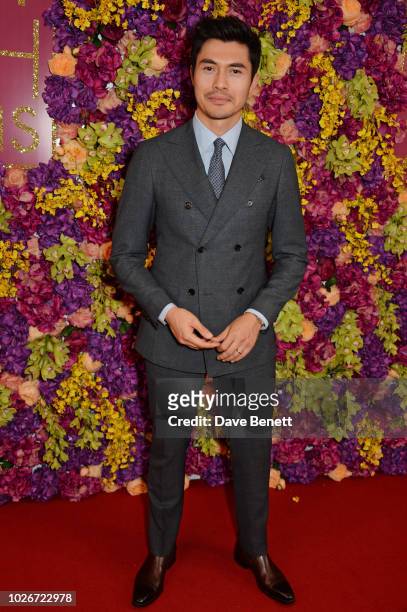 Henry Golding attends a special screening of "Crazy Rich Asians" at The Ham Yard Hotel on September 4, 2018 in London, England.