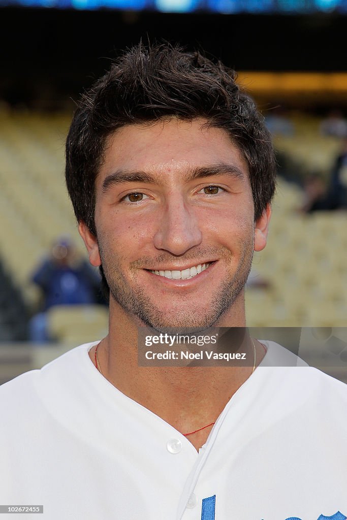 Celebrity Sightings At The Dodgers Game - July 6, 2010