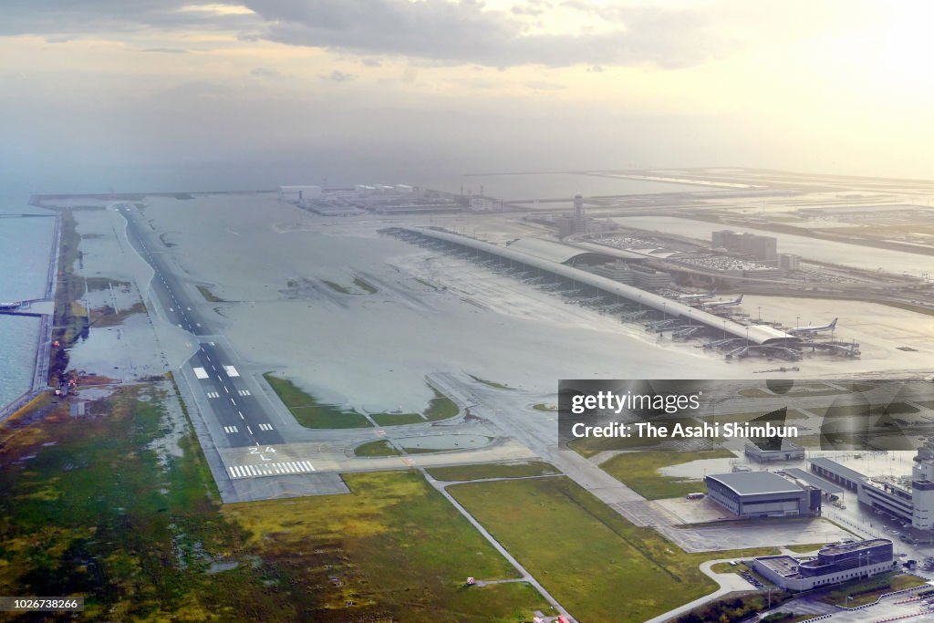 Strong Typhoon Jebi Wreaks Havoc In Japan