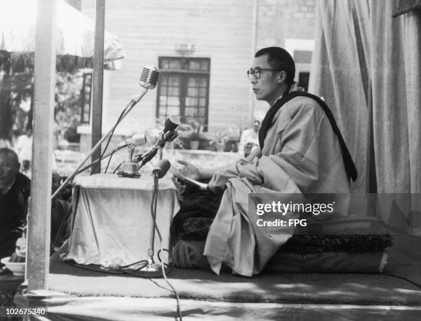 Speech by the 14th Dalai Lama, Tenzin Gyatso, circa 1955.