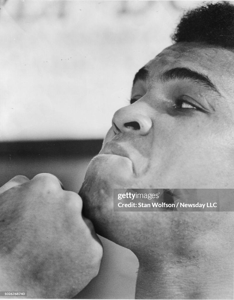Muhammad Ali close-up