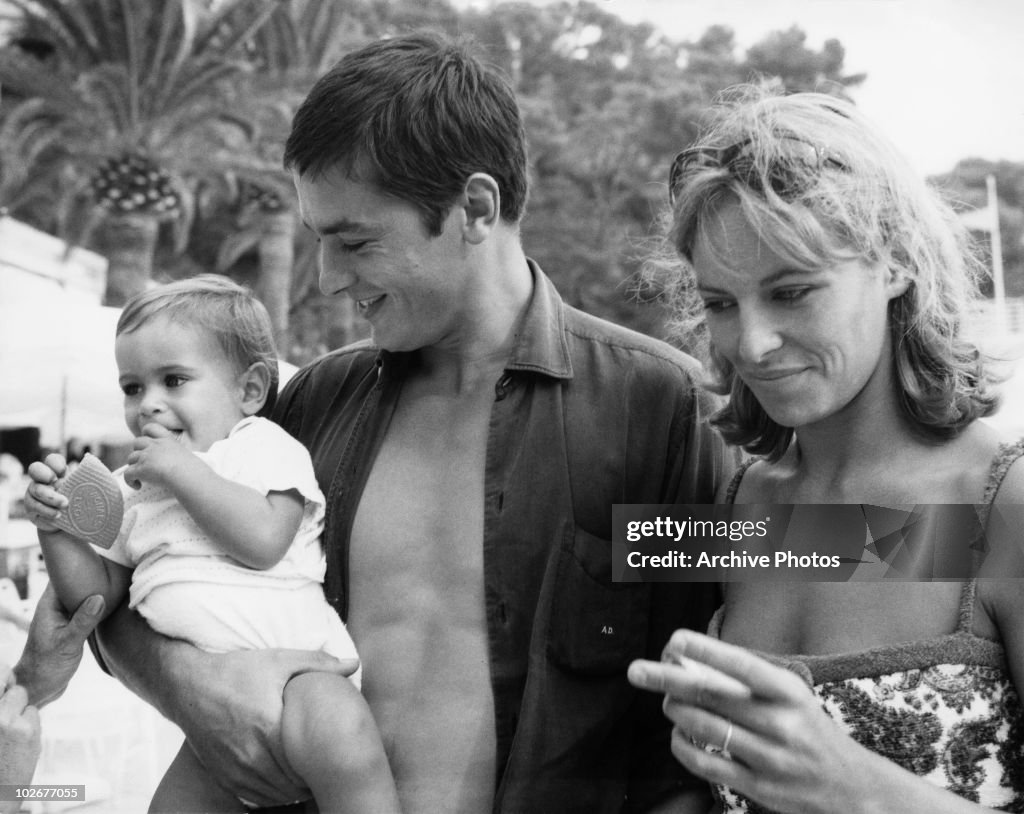 Delon And Family
