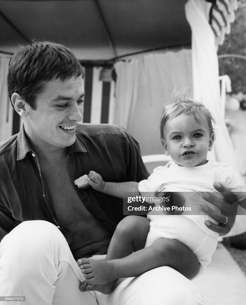 Delon And Family