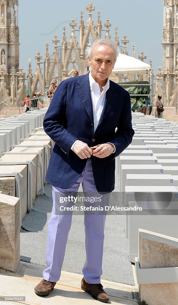 Jose Carreras Press Conference In Milan