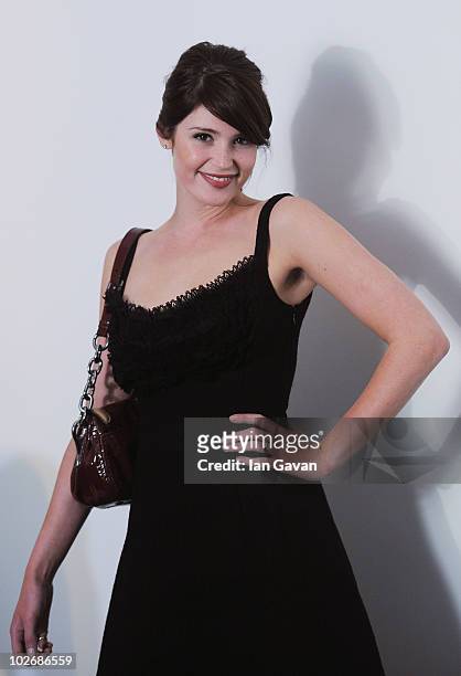 Gemma Arterton attends the Net-A-Porter 10 Birthday Party at Westfield on July 7, 2010 in London, England.