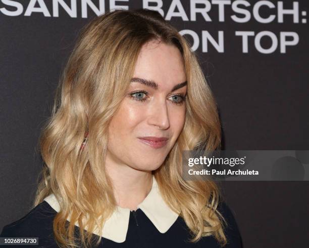 Actress Jamie Clayton attends the Los Angeles premiere of "Susan Bartsch: On Top" at the ArcLight Hollywood on September 4, 2018 in Hollywood,...