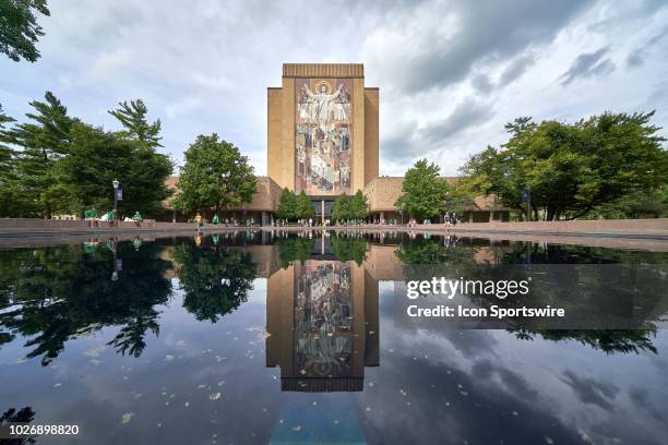 Touchdown Jesus Rip Notre Dame Touchdown Jesus Photos and Premium High Res Pictures - Getty ...