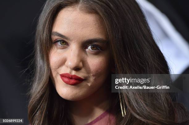 Lilimar Hernandez attends the premiere of Warner Bros. Pictures' 'The Nun' on September 4, 2018 in Hollywood, California.